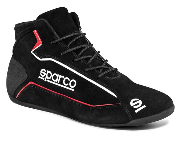 Sparco Slalom+ Racing Shoe - Black - Size 47
